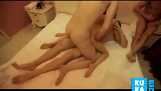 Friends will be friends - wife gangbanged (hubby watches)