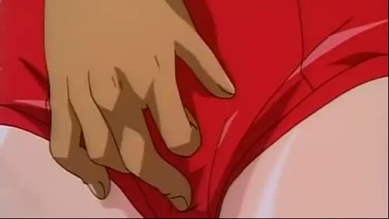 Hot sex scene with anime girl in glasses