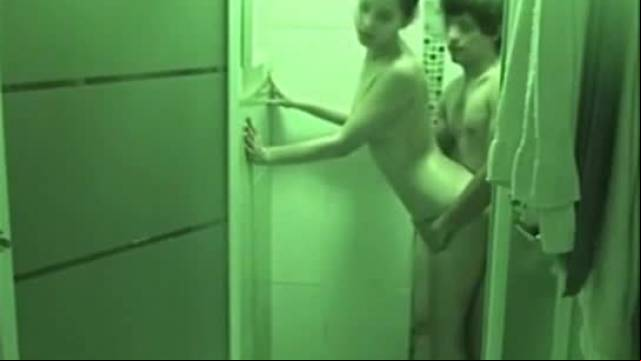 Cute petite teen shower sextape